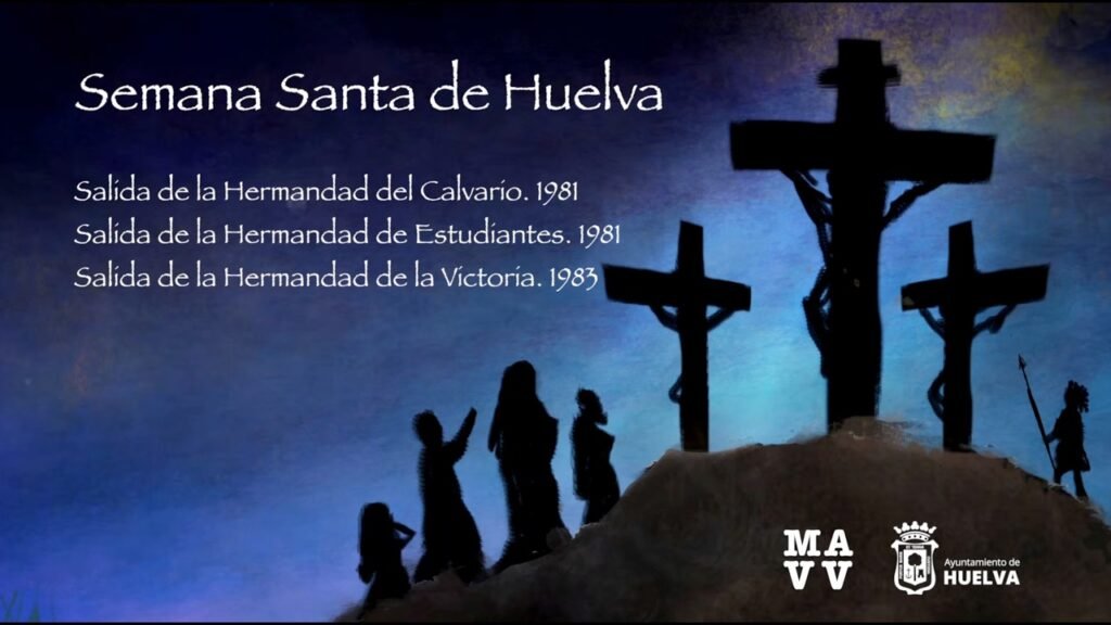 Semana Santa de Huelva 1981 y 1983 | Calvario, Estudiantes y Victoria